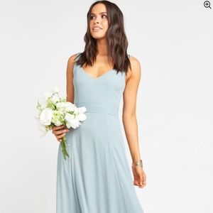 Show Me Your MuMu Bridesmaid Dress Silver Sage